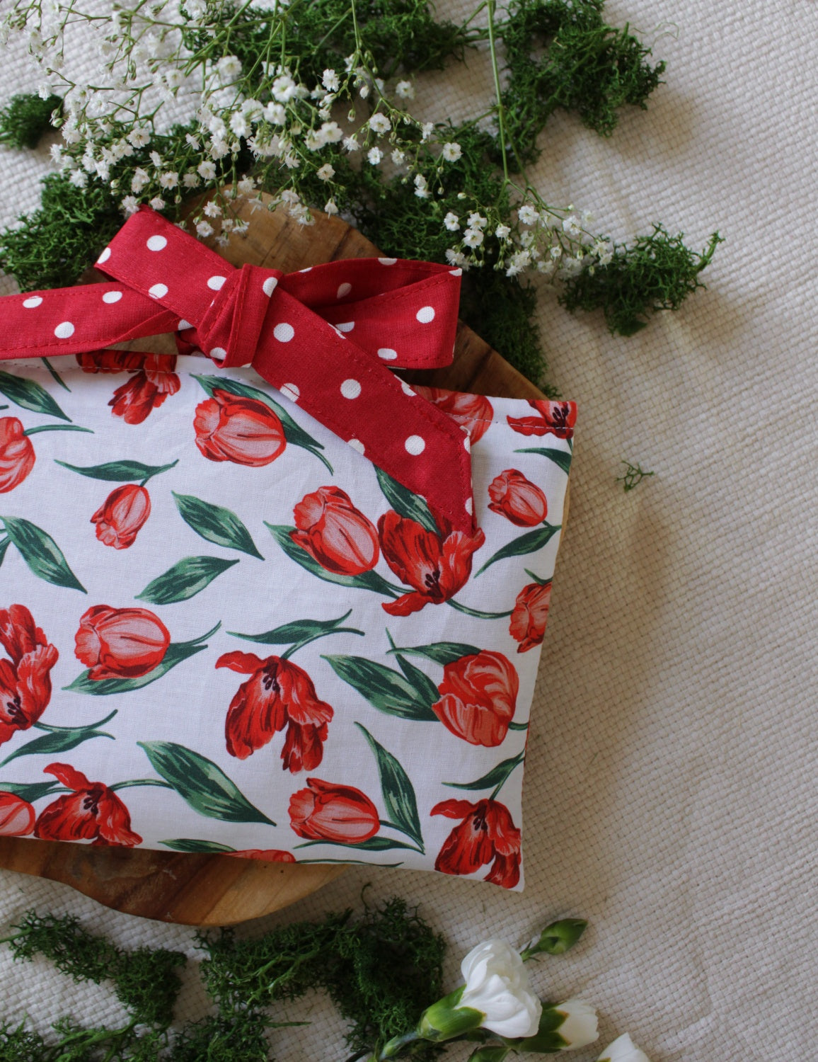Pochette à livres (Poche uniquement) // LA TULIPE A NOEUD