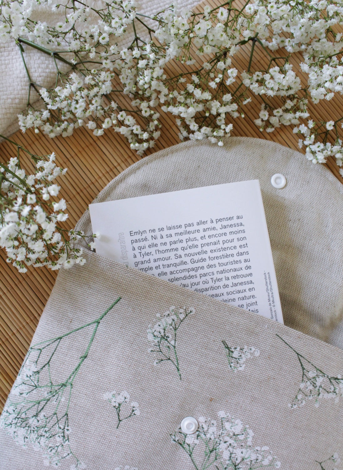 Pochette à livre (Poche ou Broché) // MARJORIE