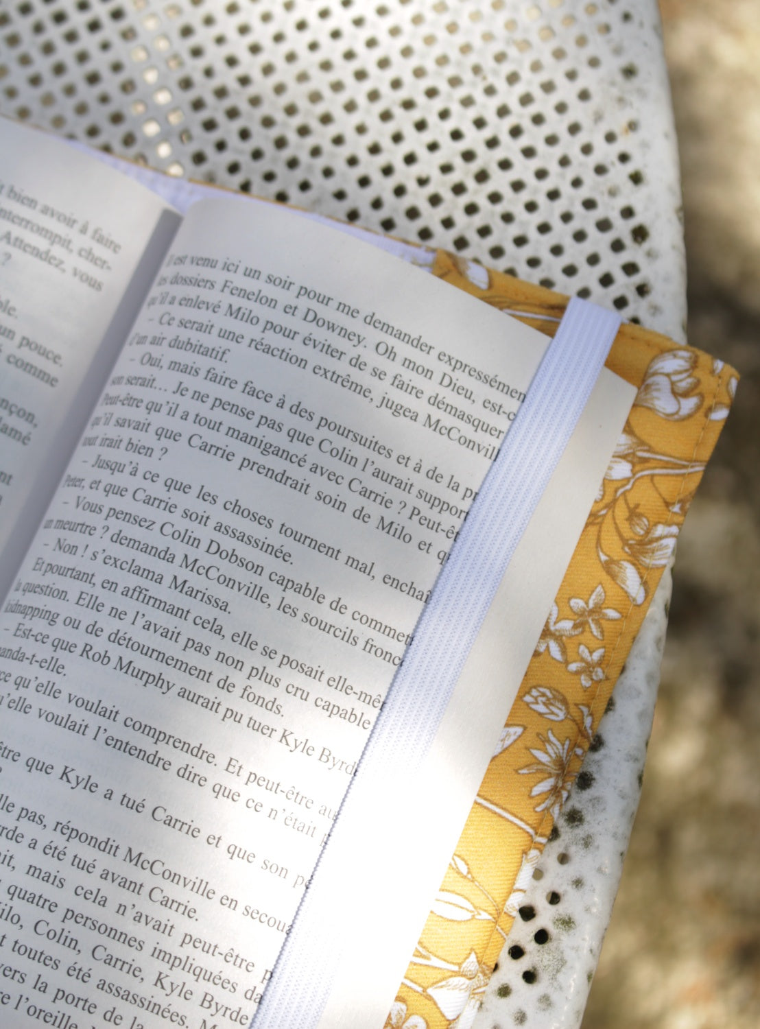 Couvres-livres format poche // SUN MORNING