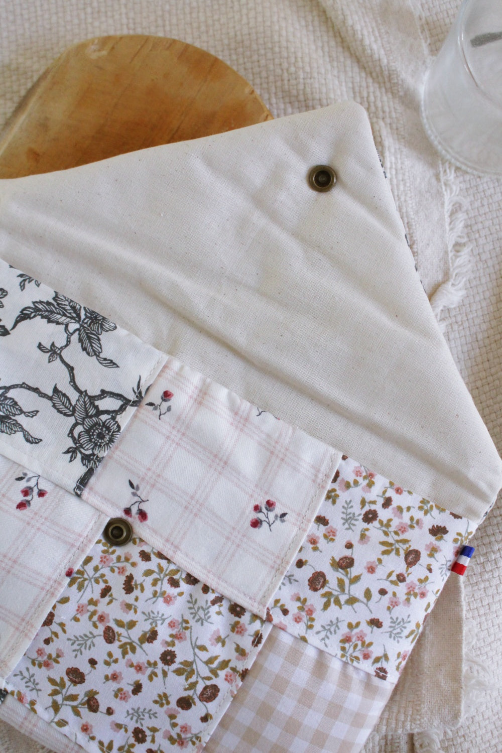 Pochette à livres (format poche) PATCHWORK // Edition limitée