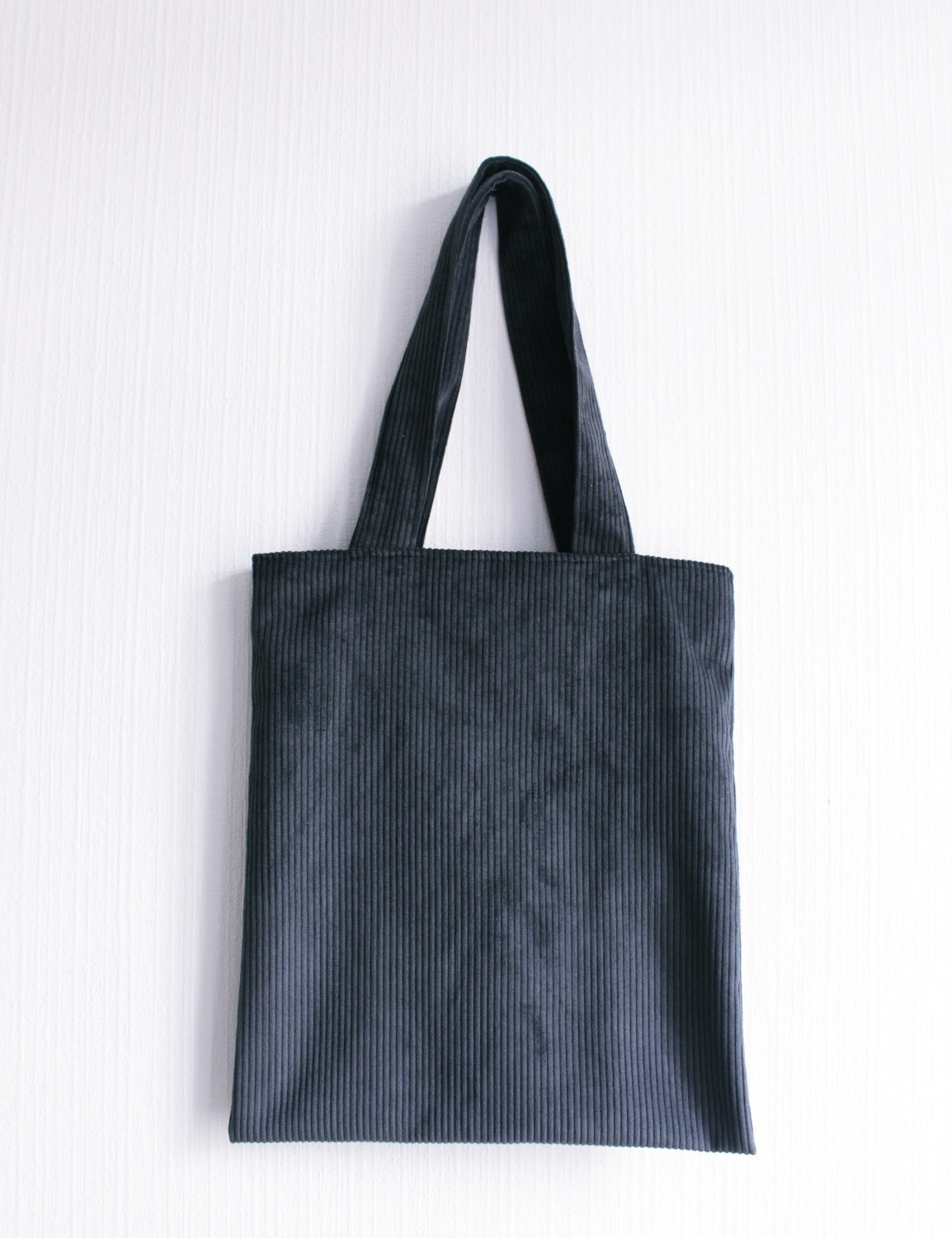 Tote bag en velours côtelé & doublé // GARANCE (divers coloris)