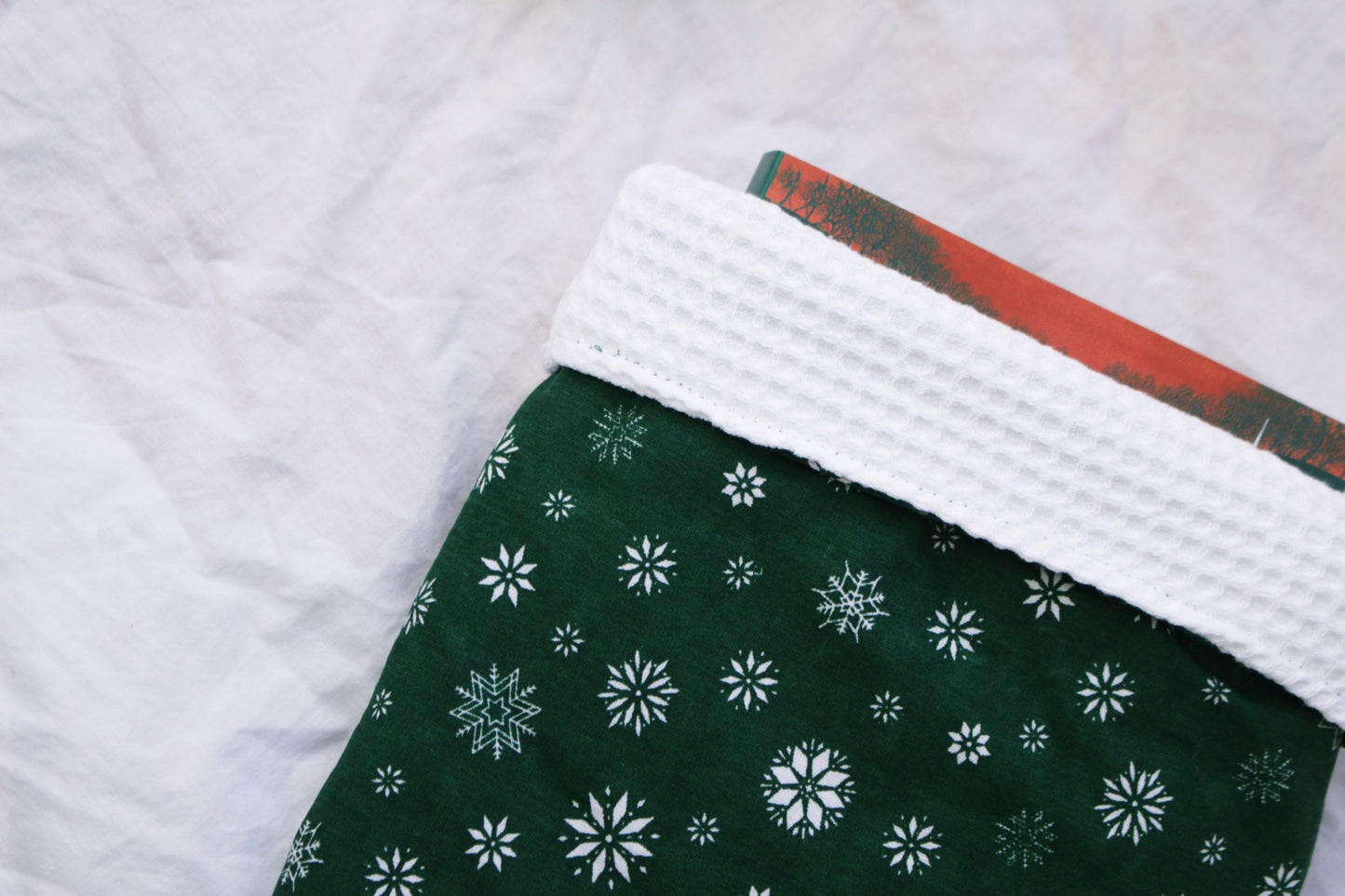 Pochette à livres (GF & poche) // FLOCONS