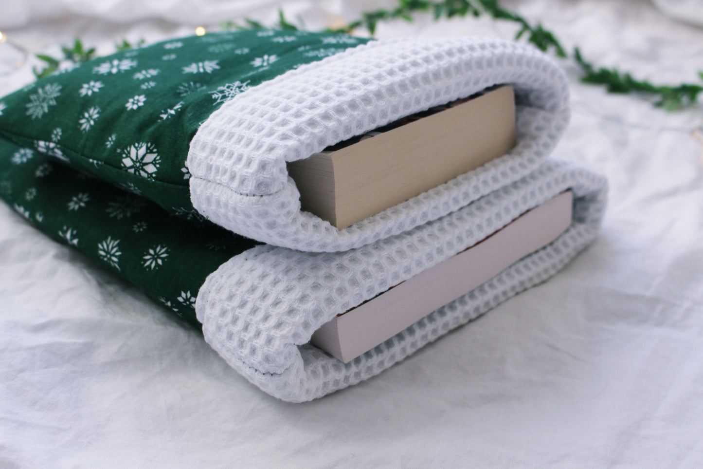 Pochette à livres (GF & poche) // FLOCONS