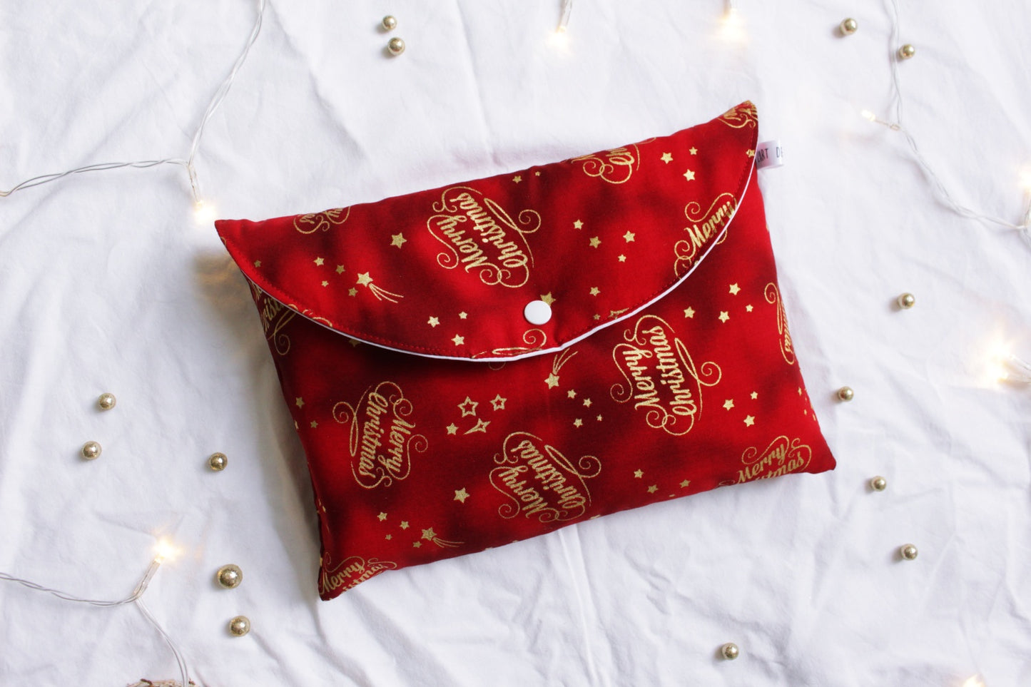 Pochette à livres (GF & poche) // MERRY CHRISTMAS