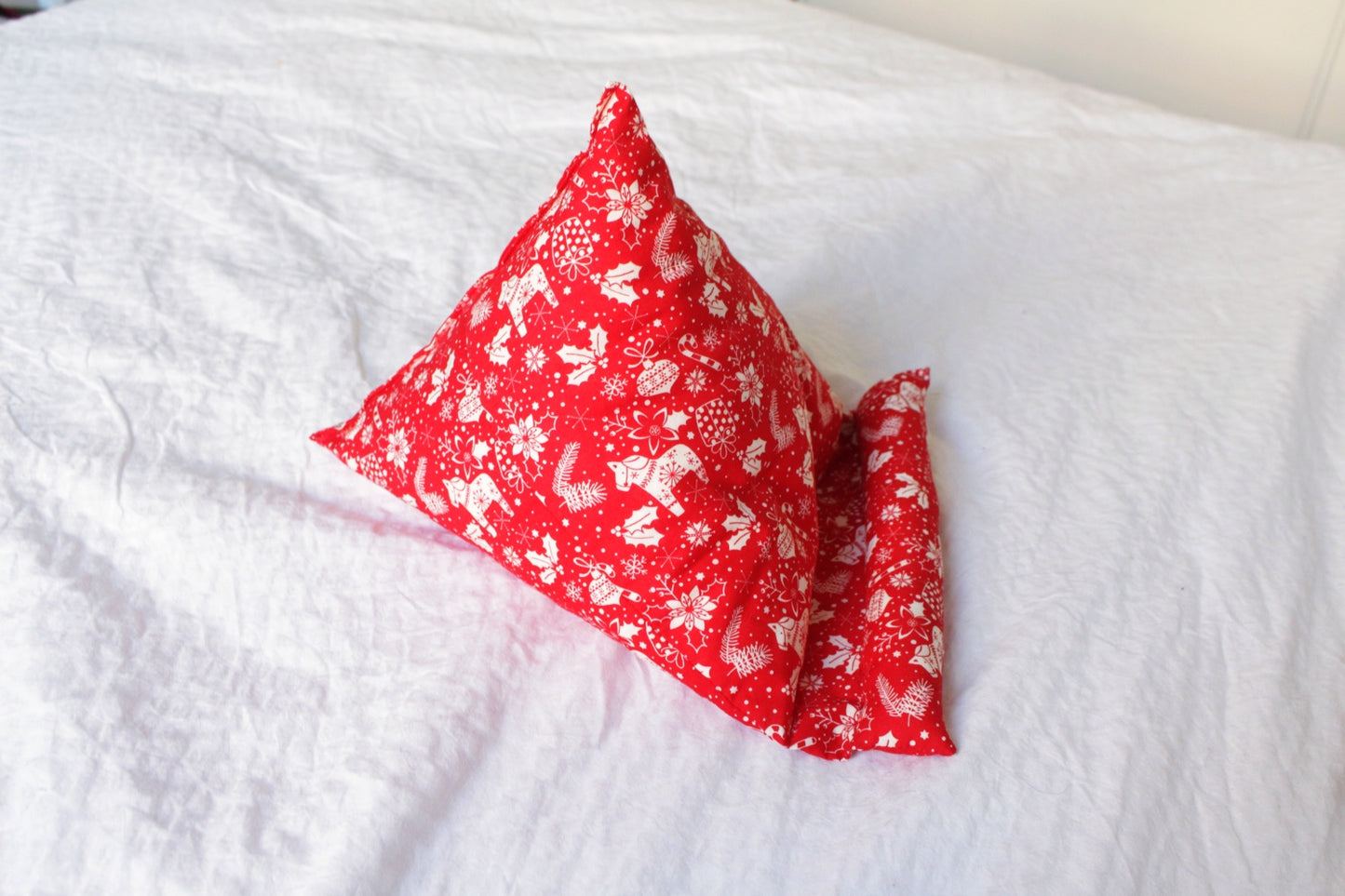 Coussin berlingot de lecture RED HORSE