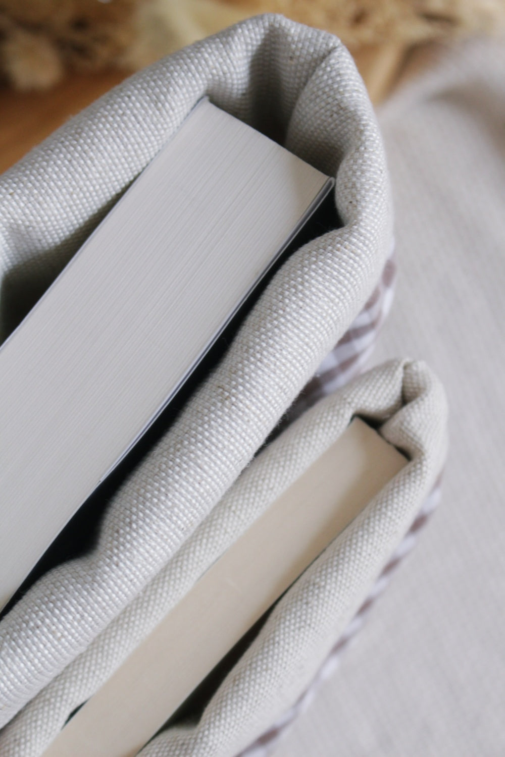 Pochette à livre HONOREE // Grand Format & Format Poche