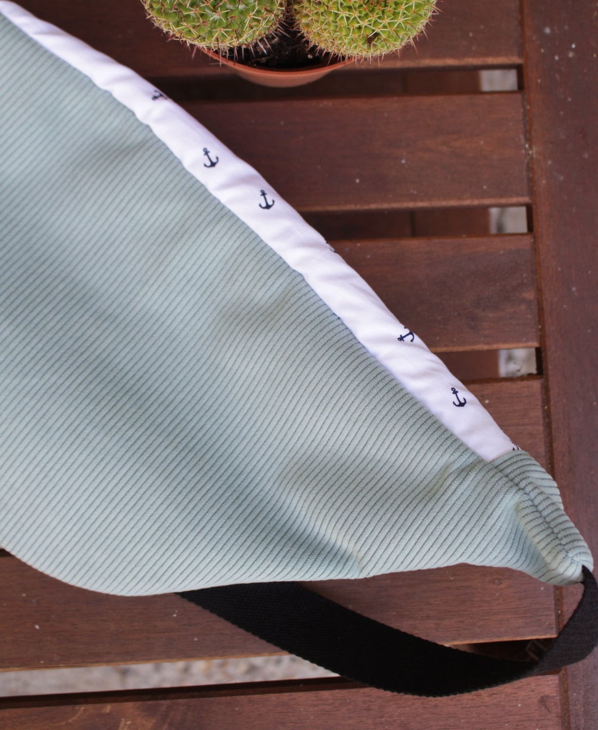 Sac banane ( taille XL) // LE MARIN - Pièce unique !