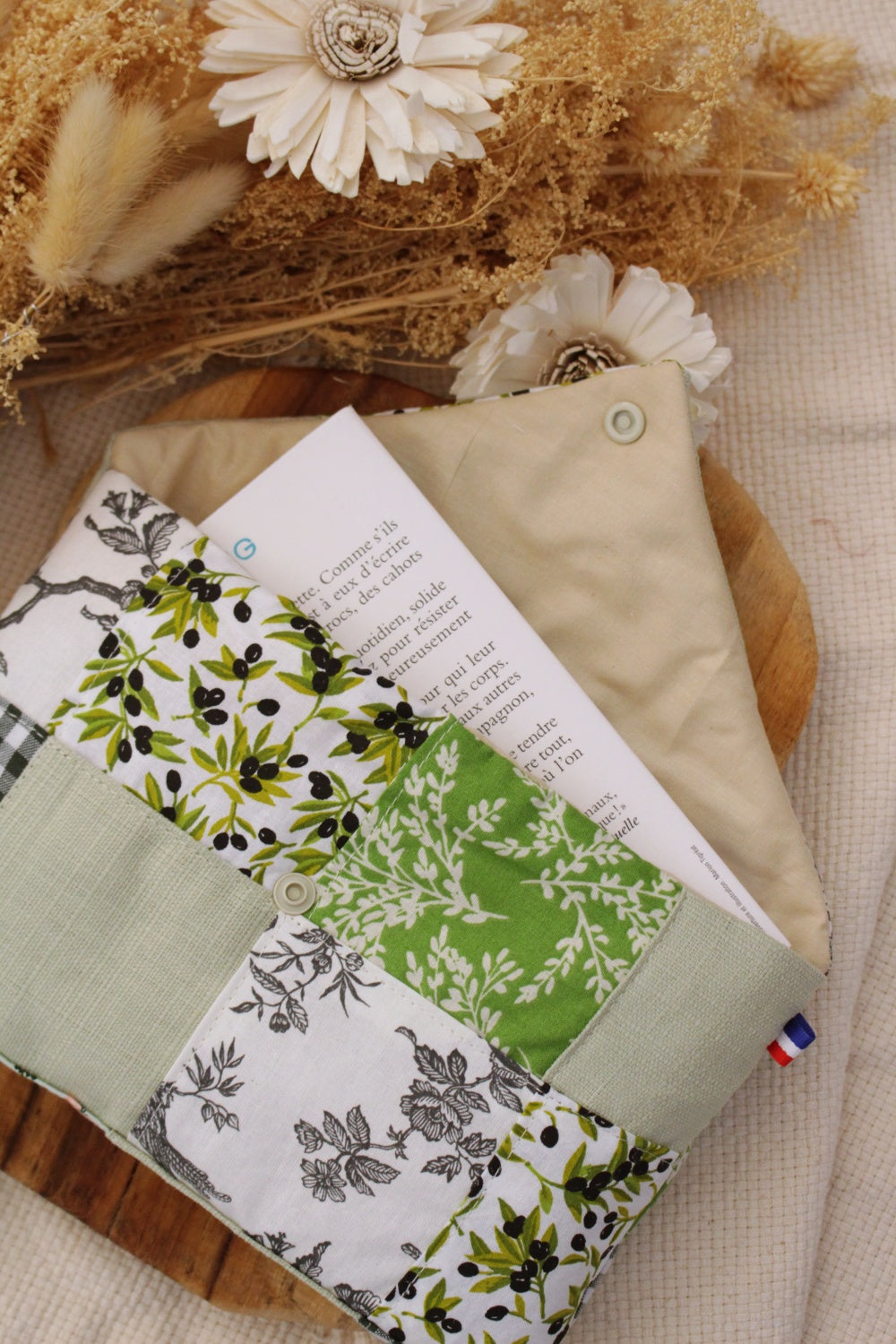 Pochette à livres (format poche) PATCHWORK // Edition limitée