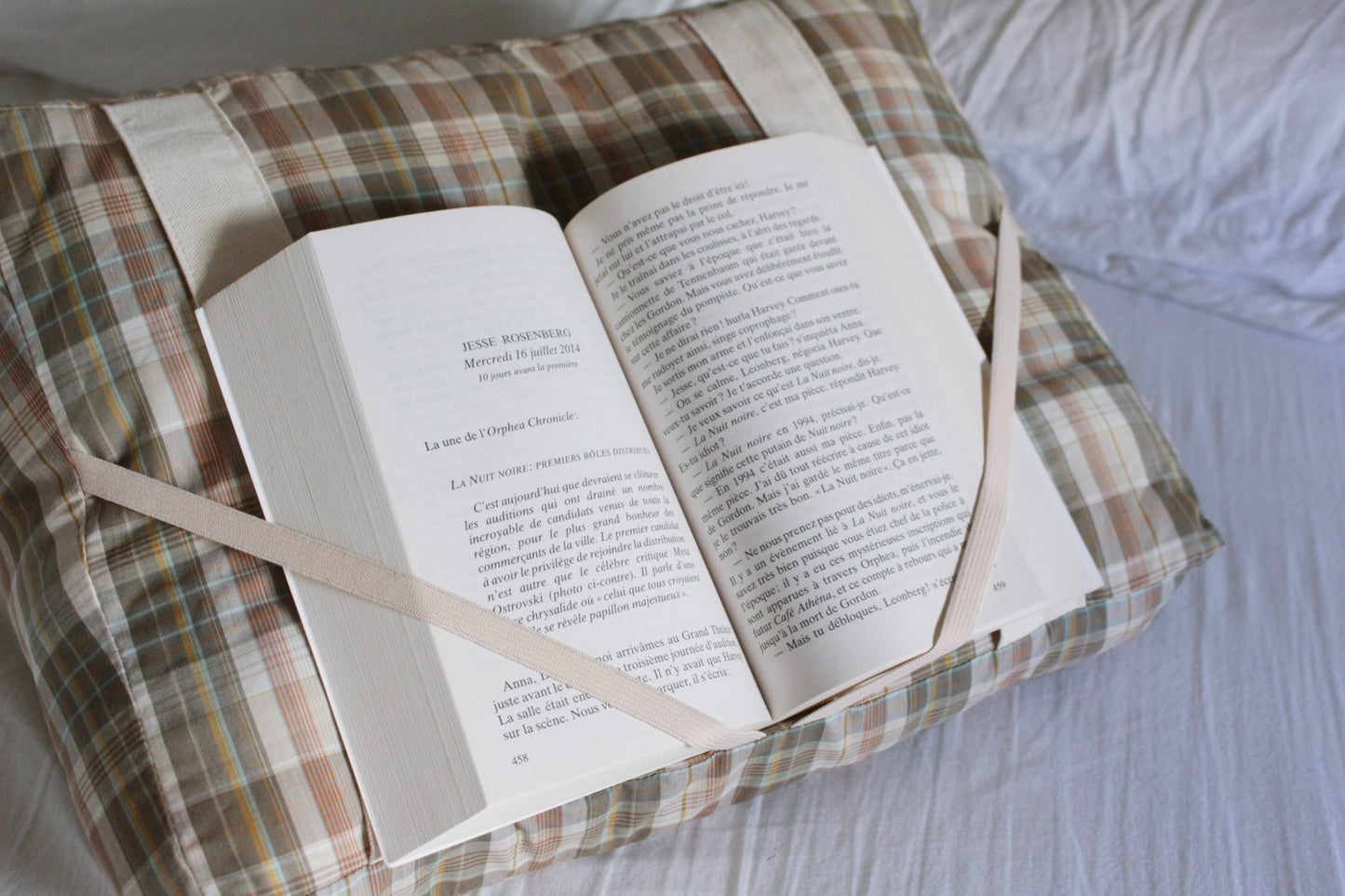 Coussin de lecture // VERVEINE