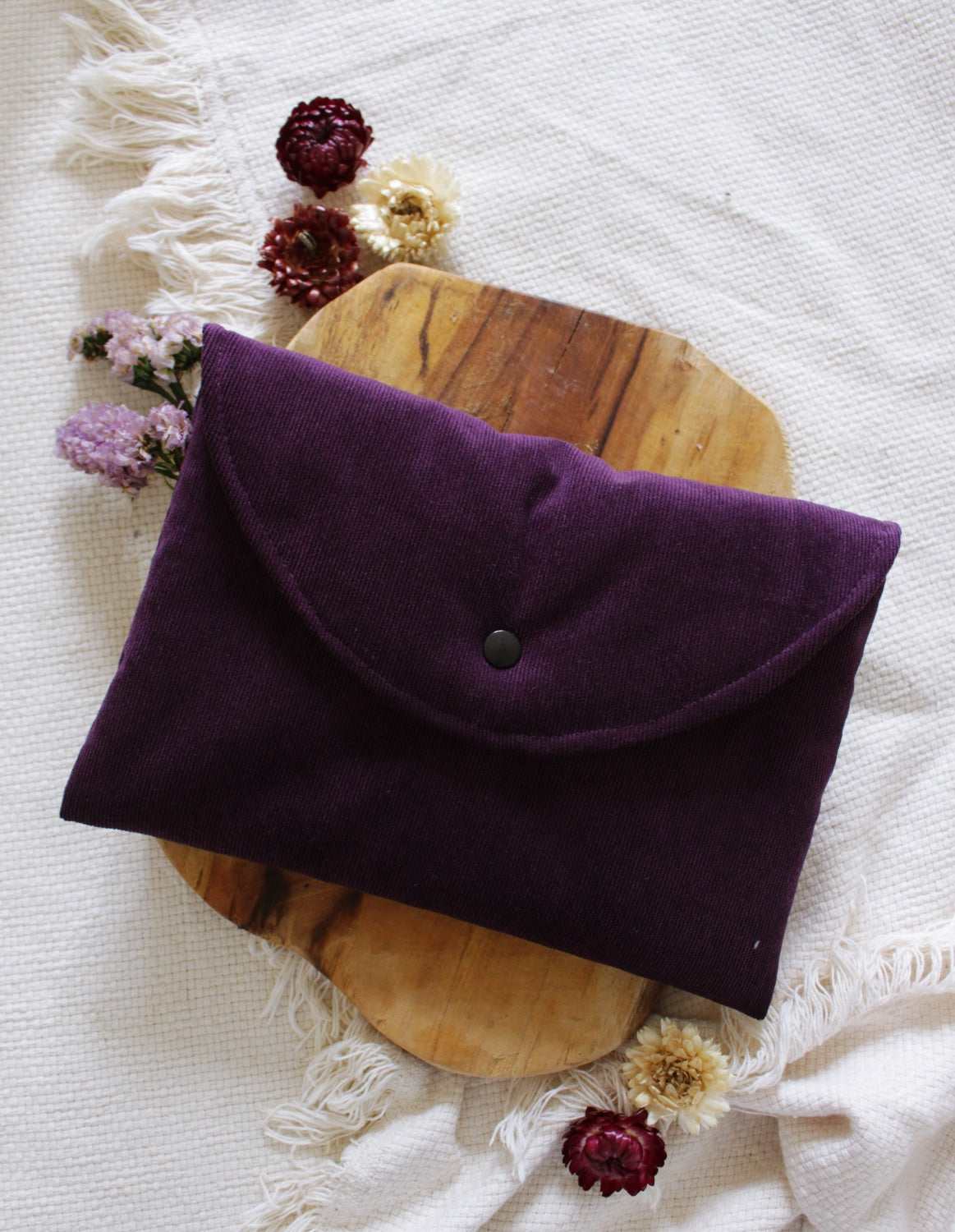 Pochette à livre LEA VELOURS // Poche & Broché