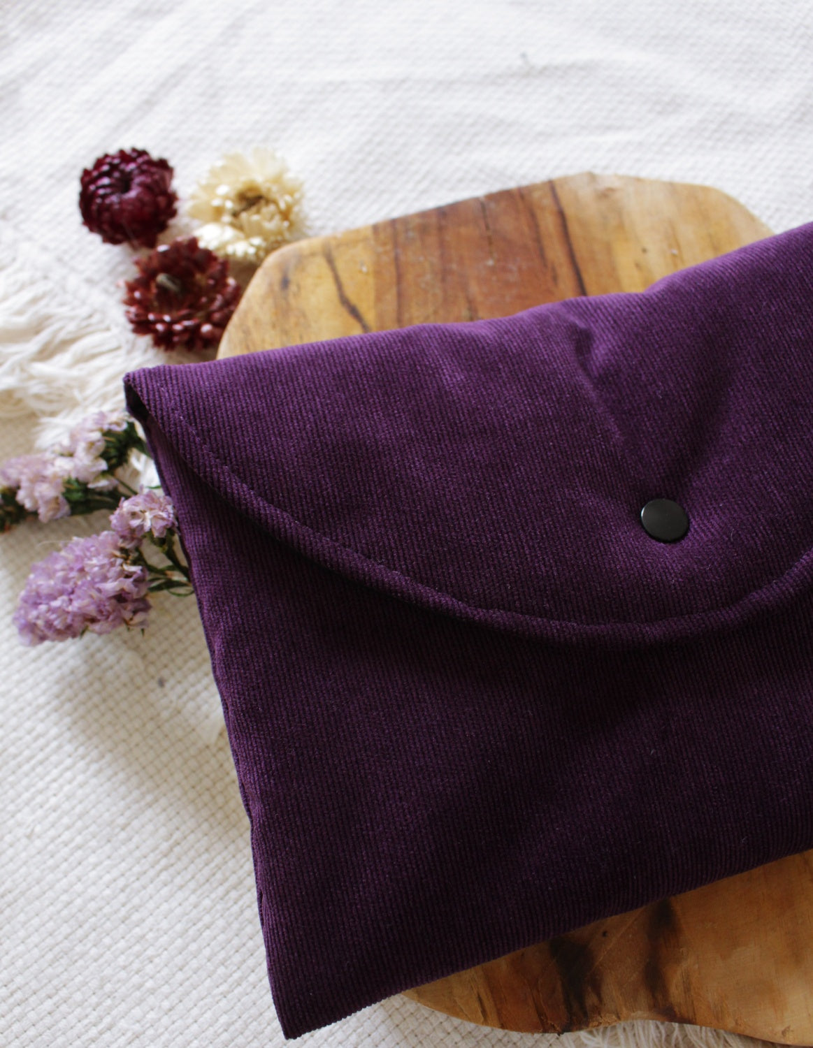 Pochette à livre LEA VELOURS // Poche & Broché