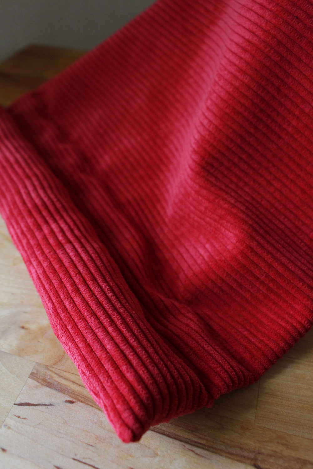 Coussin (Berlingot) de lecture en velours