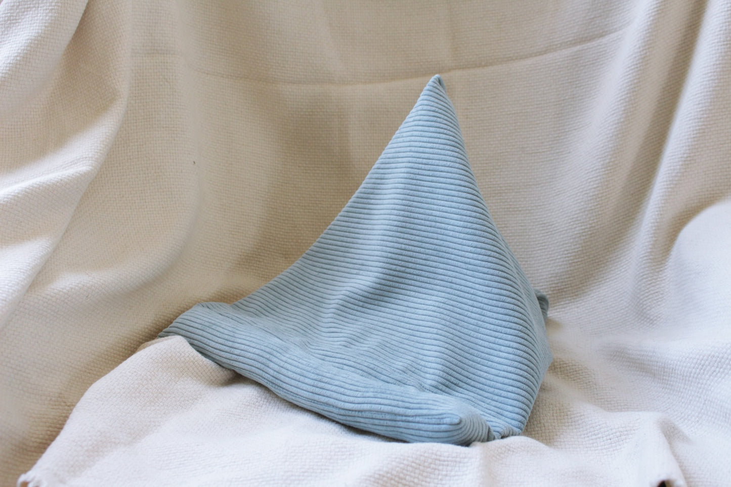 Coussin (Berlingot) de lecture en velours