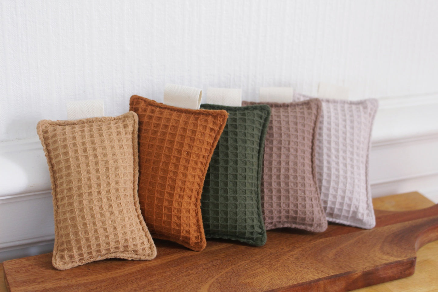 Eponges lavables 100% nid d'abeille