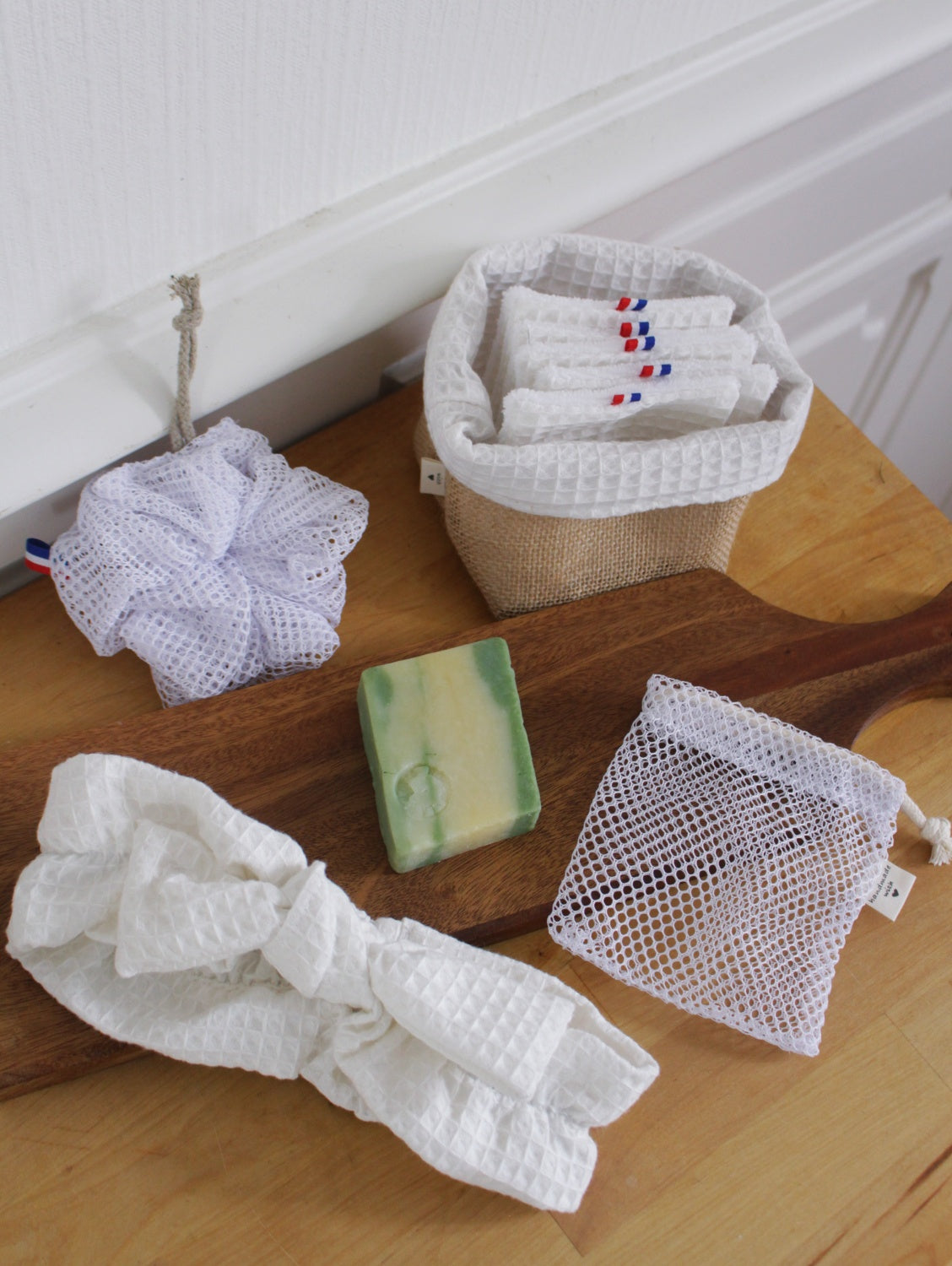 Box Zéro déchets // Salle de bain (BLANC)