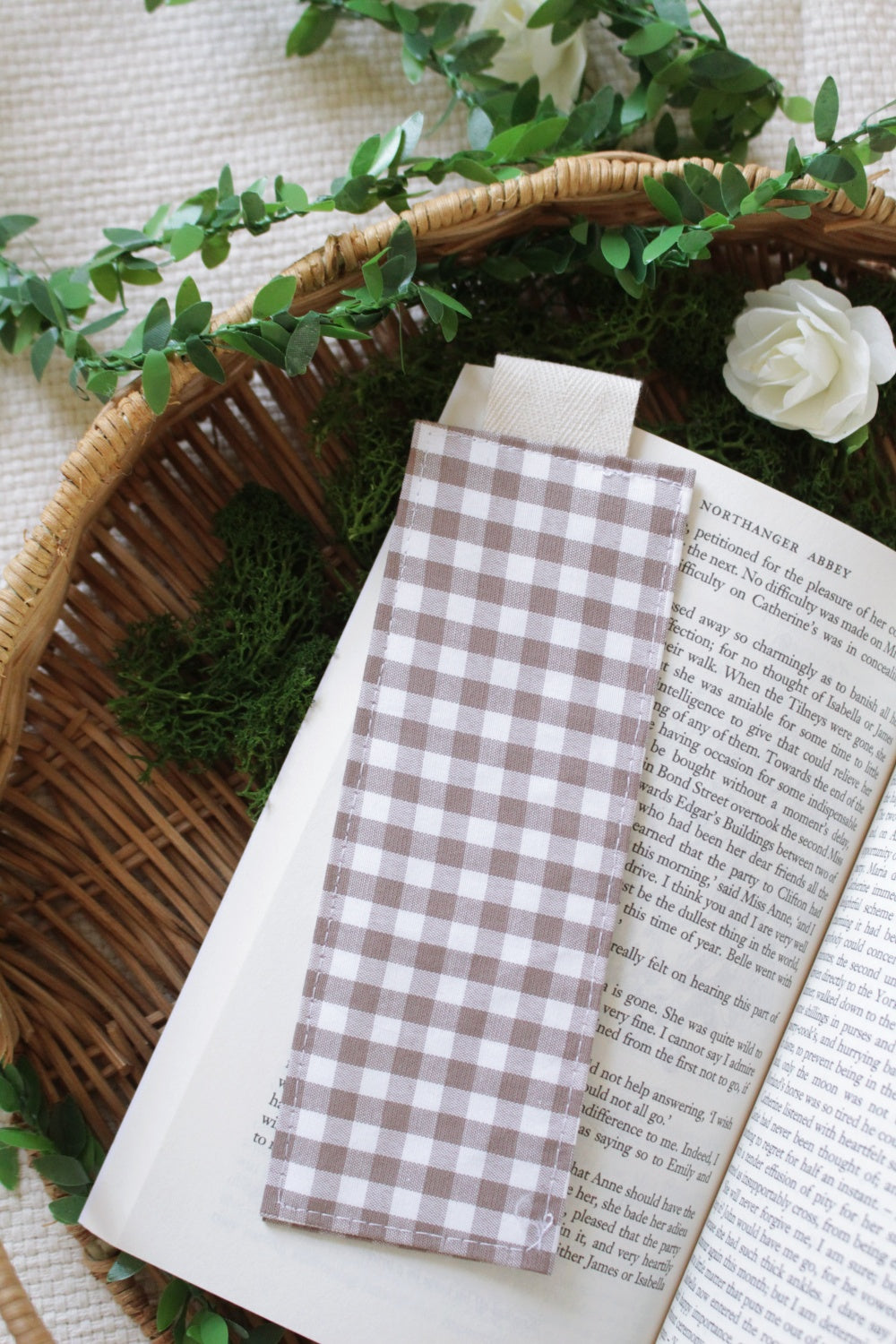 Marque-page // BROWN VICHY