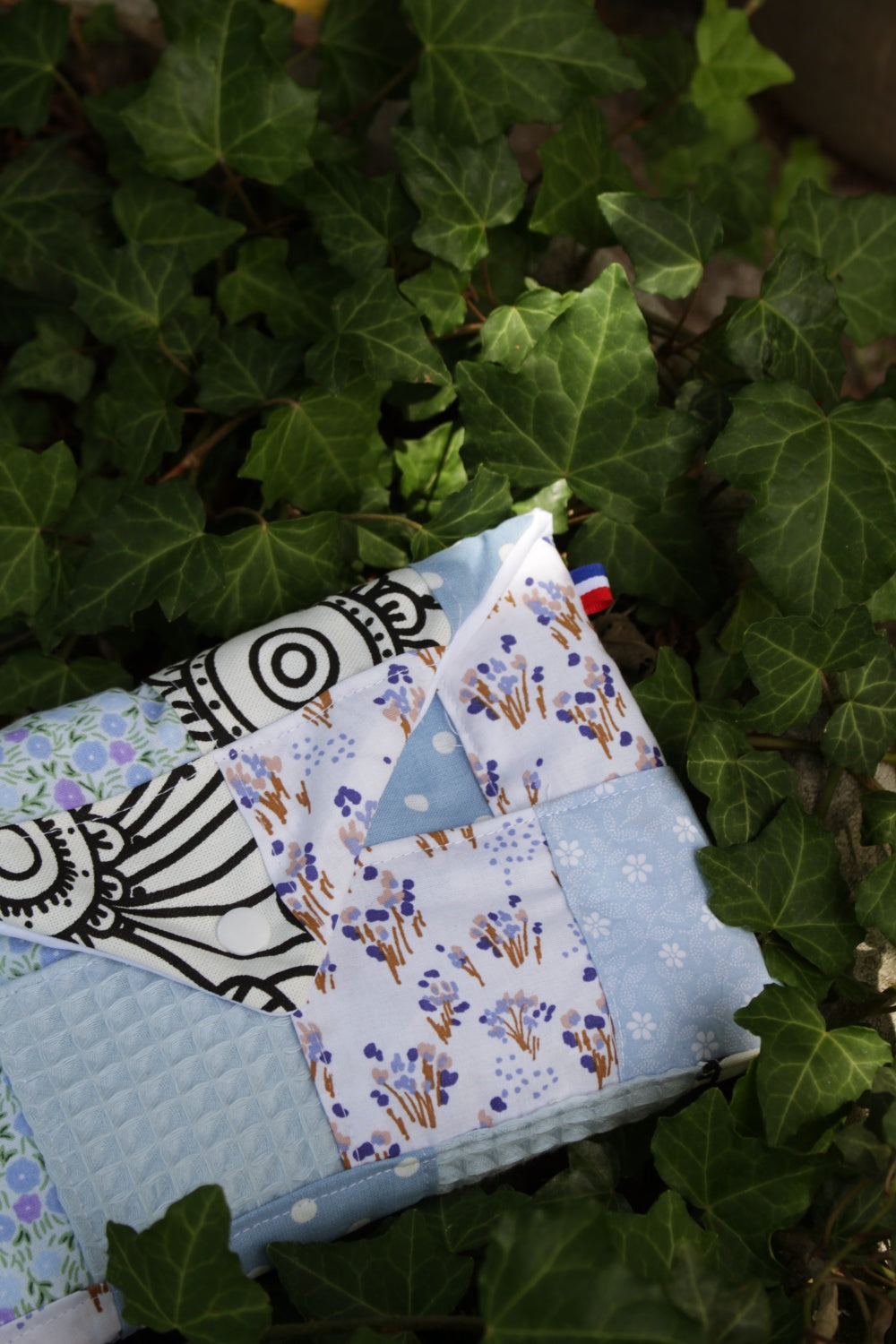 Pochette à livres (format poche) PATCHWORK  // Edition limitée