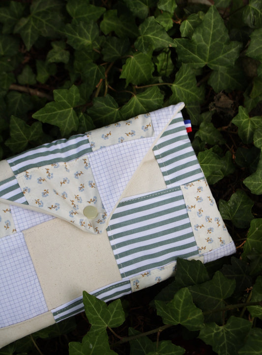 Pochette à livres (format poche) PATCHWORK  // Edition limitée