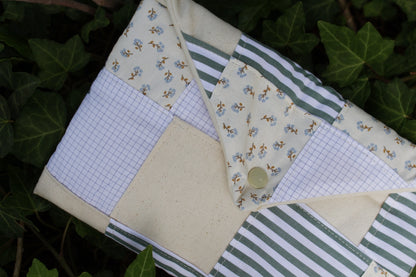 Pochette à livres (format poche) PATCHWORK  // Edition limitée