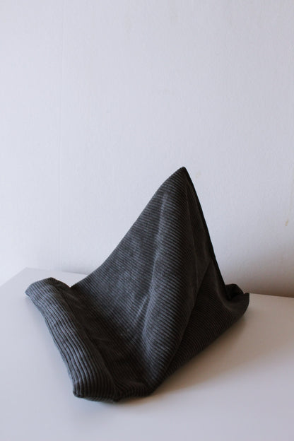 Coussin (Berlingot) de lecture en velours / Divers coloris