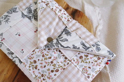 Pochette à livres (format poche) PATCHWORK  // Edition limitée