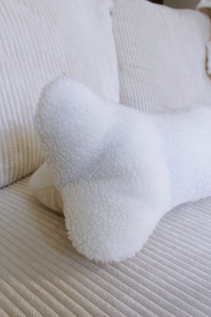 Coussin "os" de lecture // MOUTON