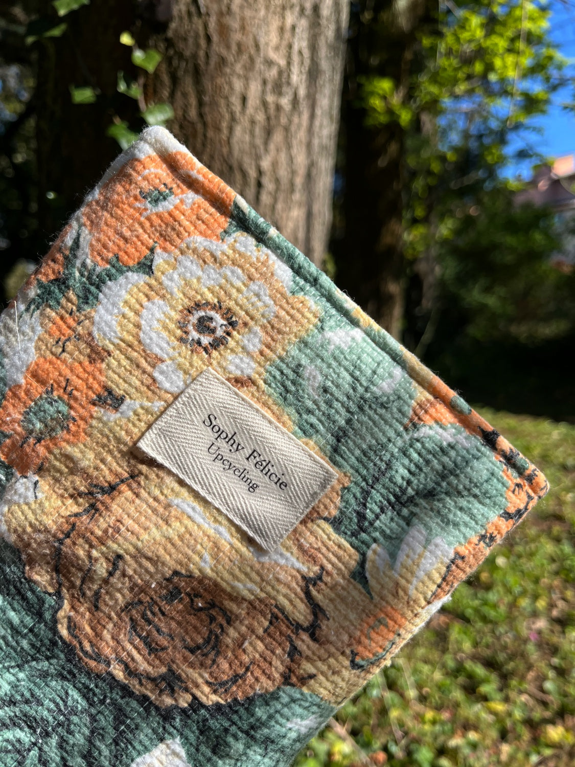 ♻️ Pochette à livres (Poche ou Broché) // PIVOINE