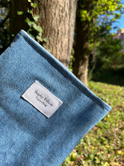 ♻️ Pochette à livres (Poche ou Broché) // LE JEAN'S