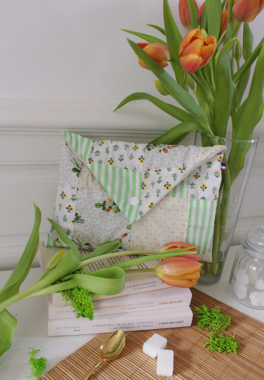 Pochette à livres (format poche) PATCHWORK  // Edition limitée