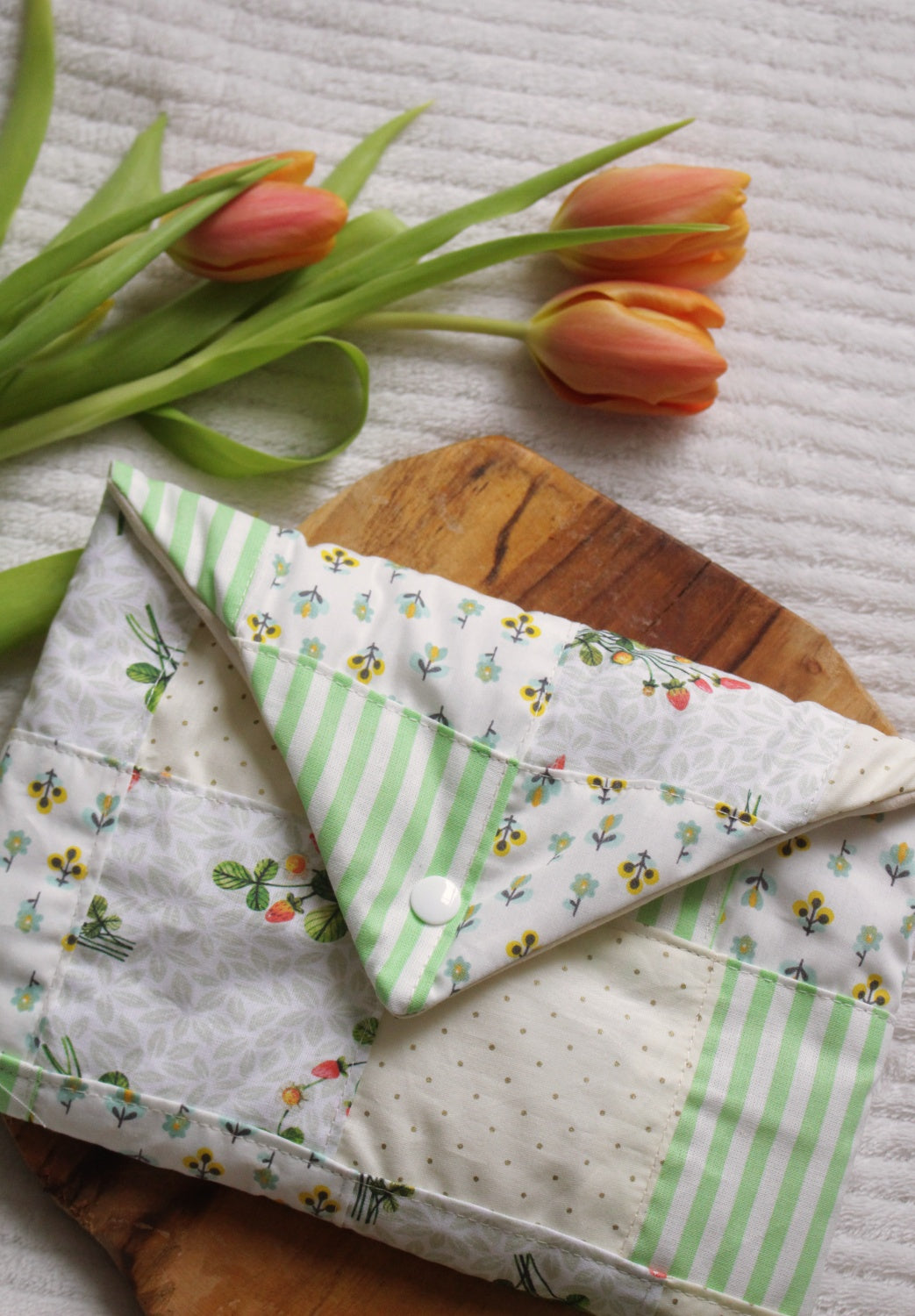Pochette à livres (format poche) PATCHWORK  // Edition limitée
