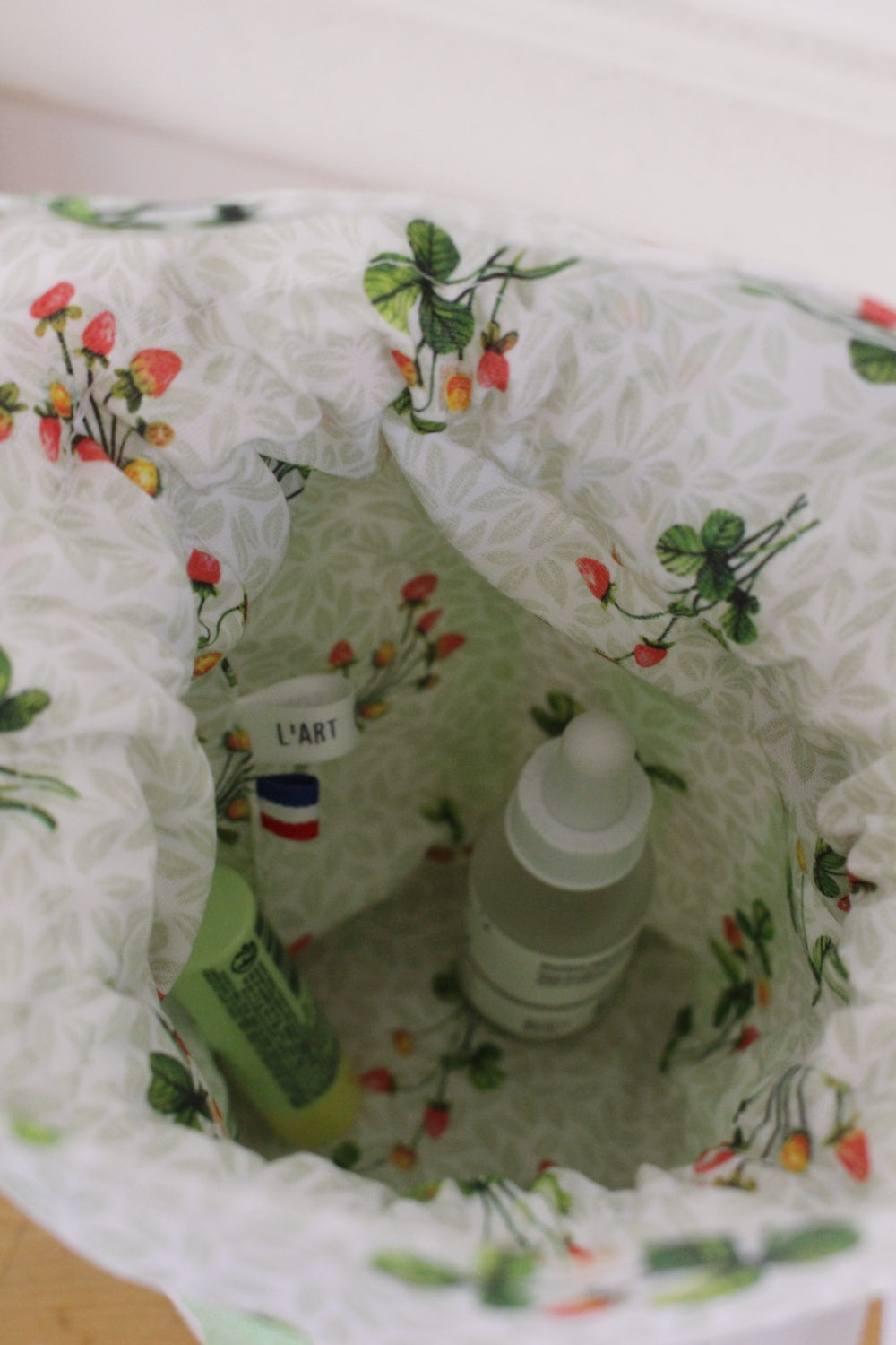 Pochon à soins/bijoux // FRAGARIA