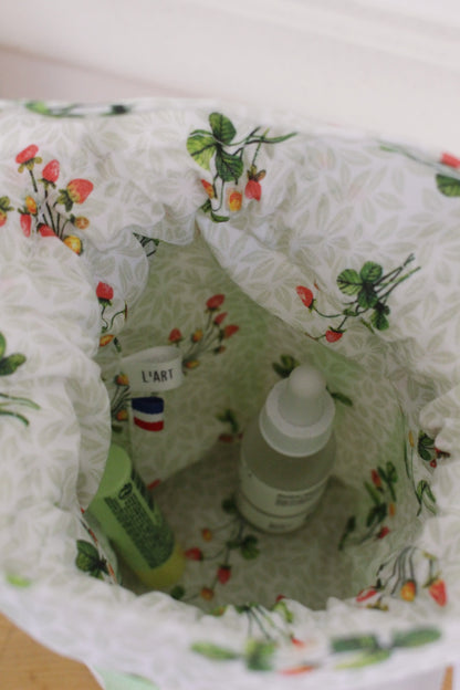 Pochon à soins/bijoux // FRAGARIA