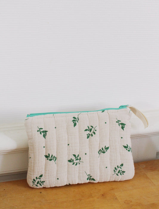 Pochette à zip (clés, médicaments) // LA BOTANIQUE