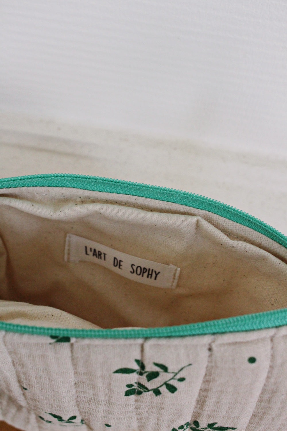 Pochette à zip (clés, médicaments) // LA BOTANIQUE