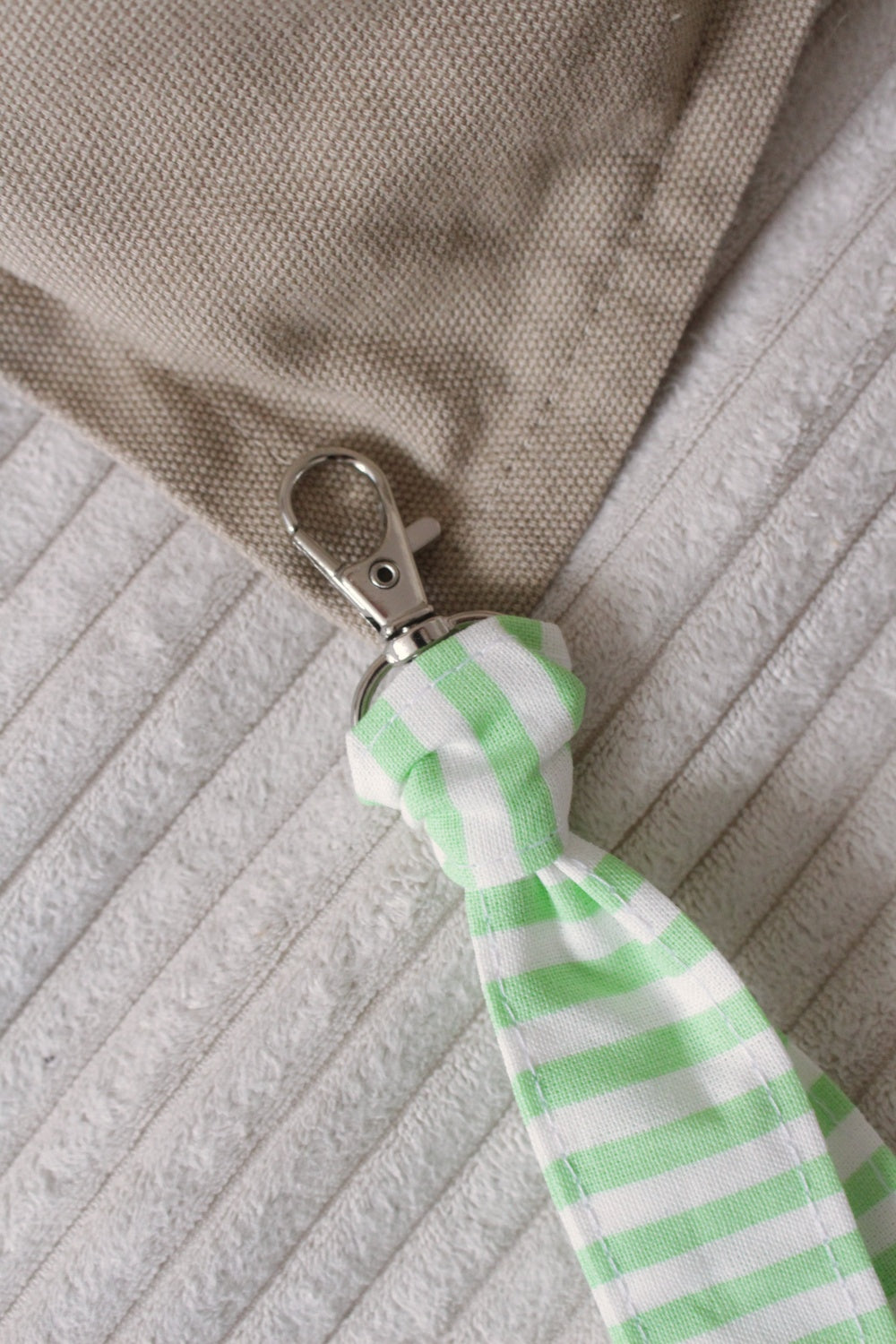 Porte-clé en tissu