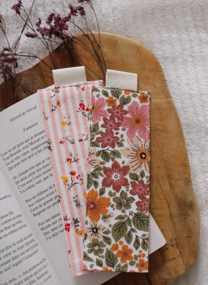 Marques-pages // PANIER FLEURIS