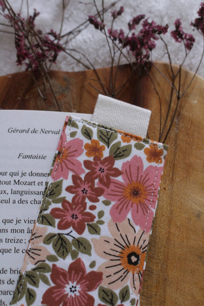 Marques-pages // PANIER FLEURIS