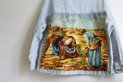 Denim Jacket & Canevas (L) // DES GLANEUSES