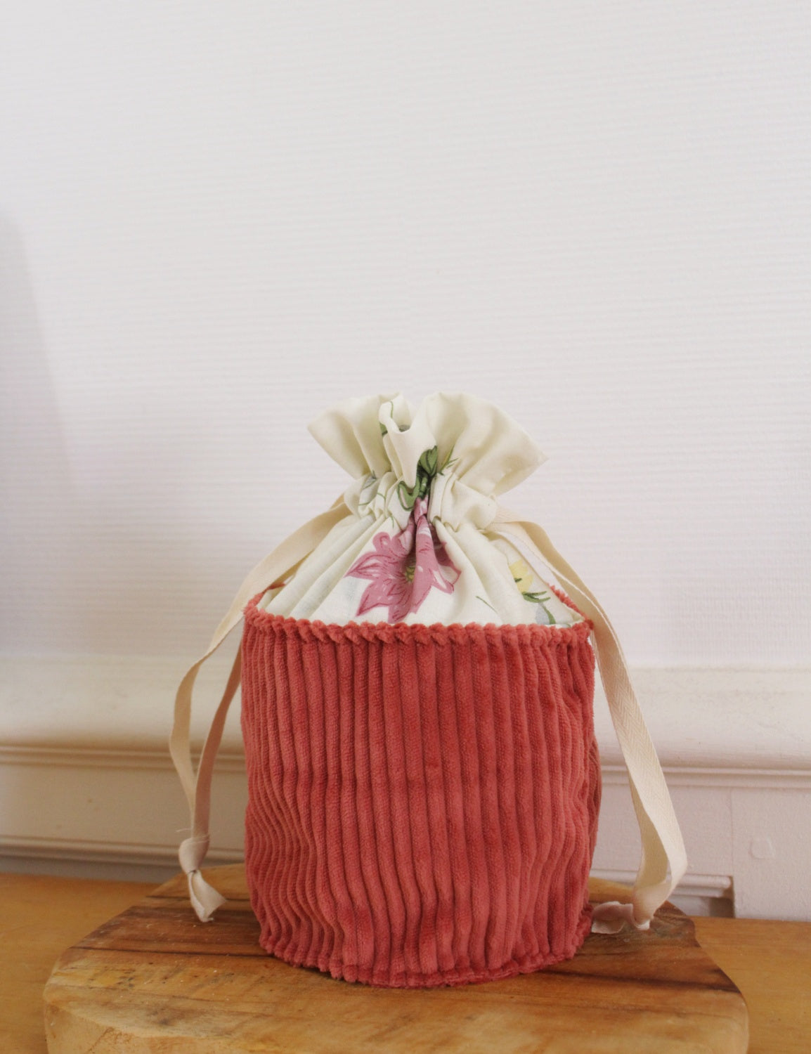 ♻️ Pochon à soins/bijoux // "Marie Antoinette"