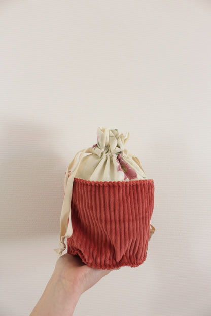 ♻️ Pochon à soins/bijoux // "Marie Antoinette"