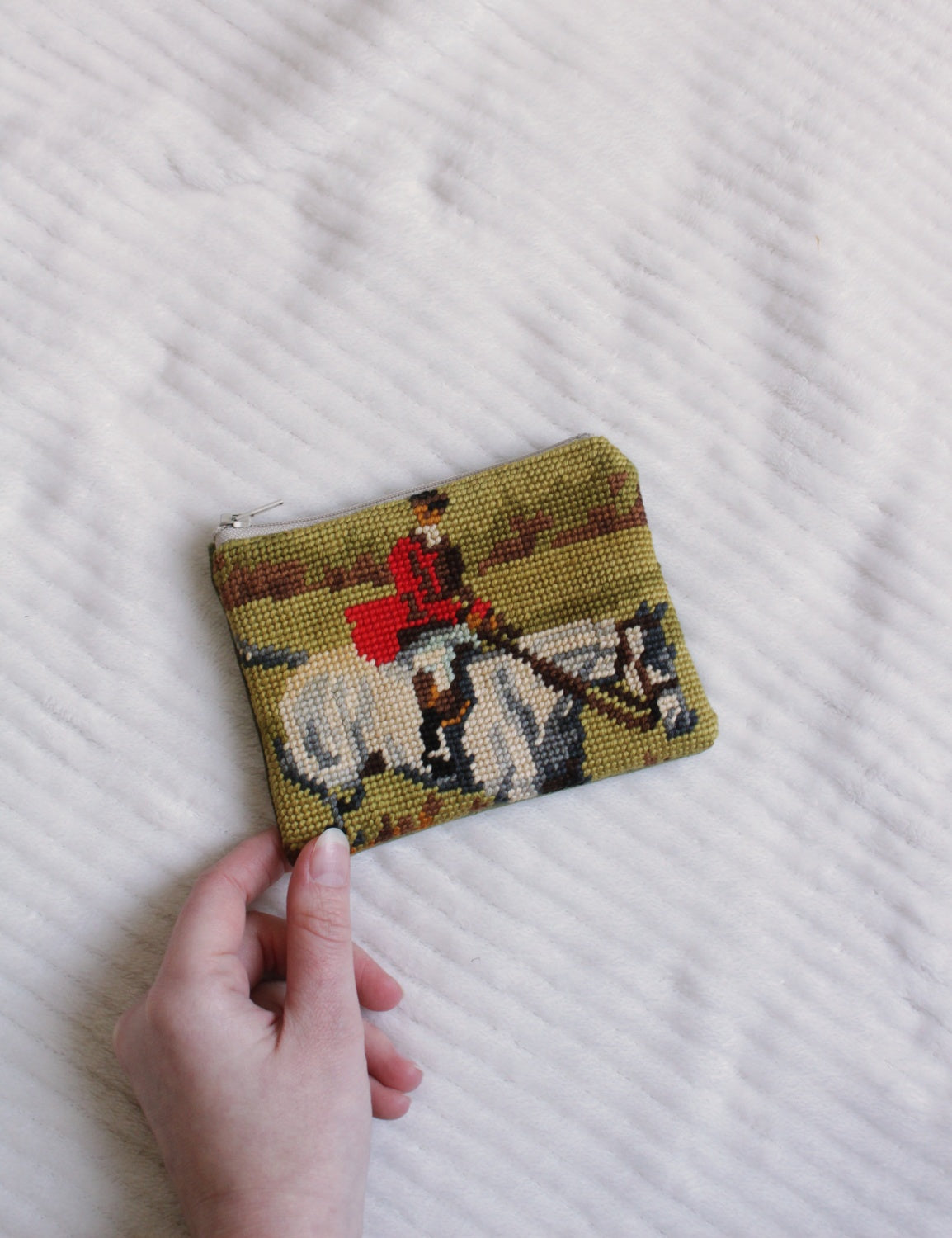 ♻️ Porte-monnaie // " Le Cavalier"