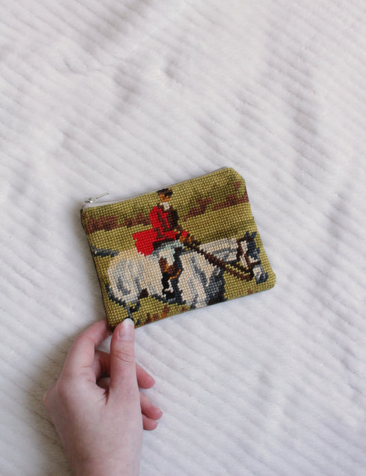 ♻️ Porte-monnaie // " Le Cavalier"