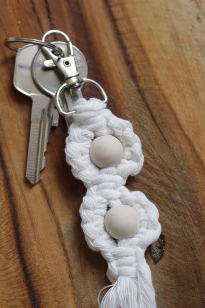 Porte-clé en Macramé