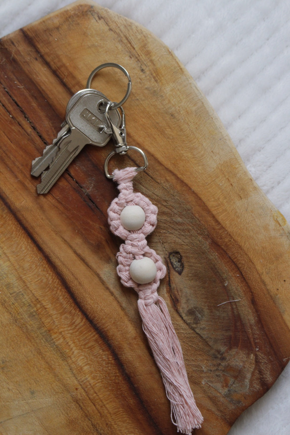 Porte-clé en Macramé