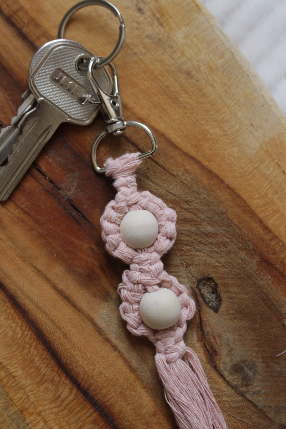 Porte-clé en Macramé