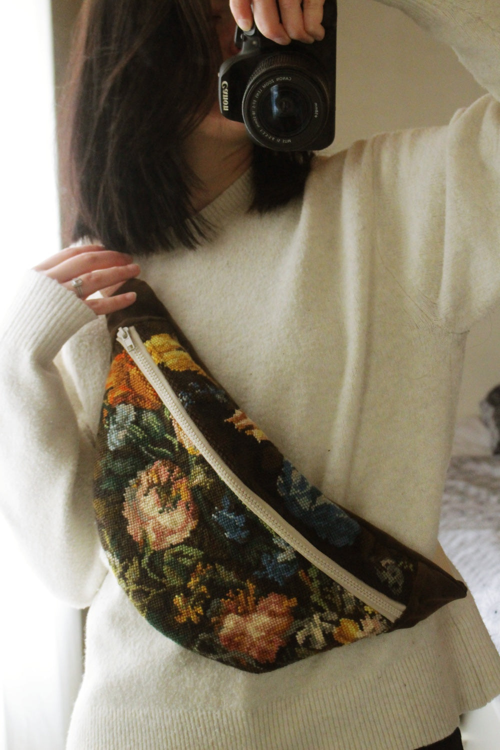Sac Banane XL  (Upcyclé ♻️) // ELISABETH