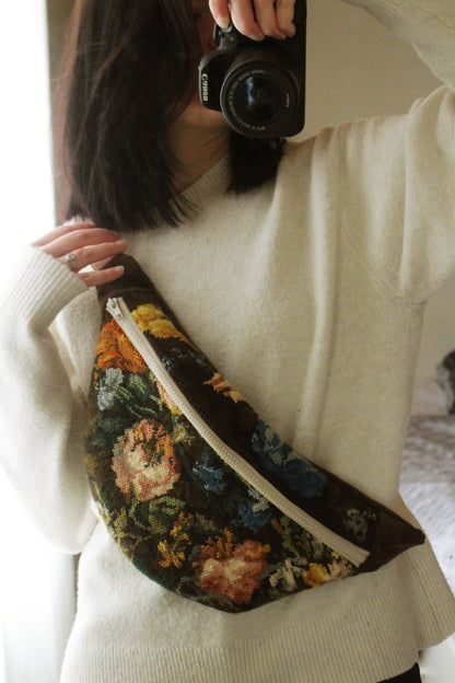 Sac Banane XL  (Upcyclé ♻️) // ELISABETH