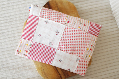 Pochette à livres (format poche) PATCHWORK  // Pièce unique