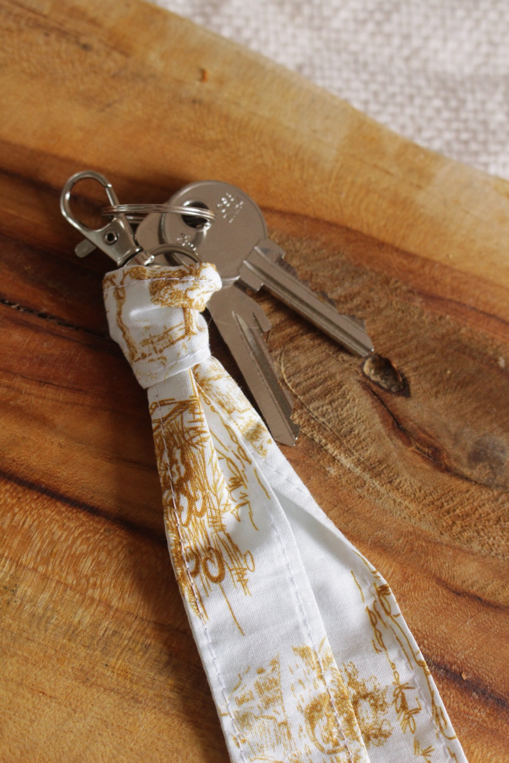 Porte-clé en tissu