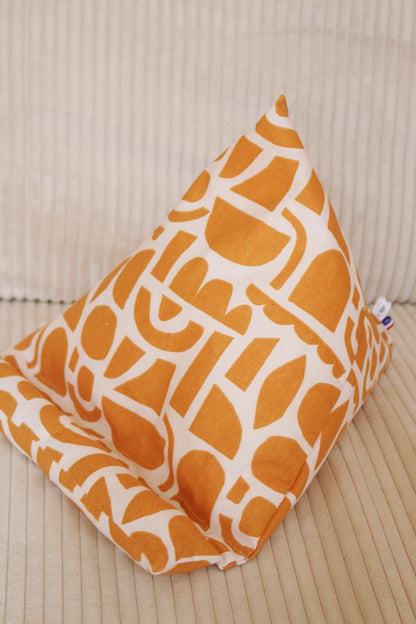 Coussin berlingot de lecture // La tulipe